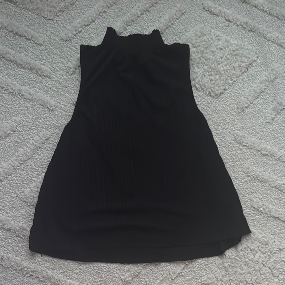 Sundays Black Textured Top